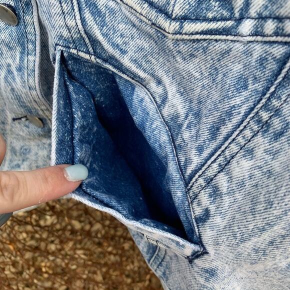 Vintage Misty Valley acid wash denim jean jacket - Picture 4 of 9